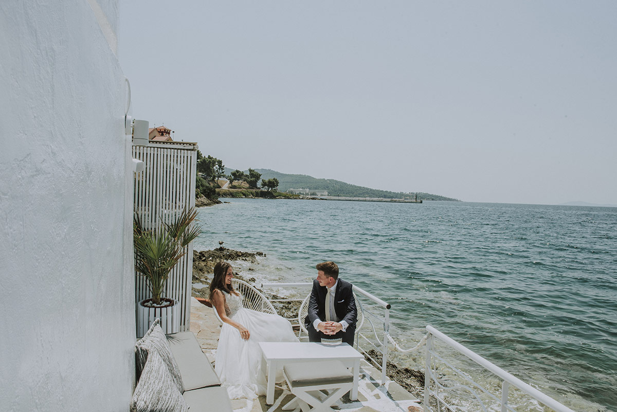 Sebastian & Βίκυ - Νέος Μαρμαράς : Real Wedding by Ilias Tellis Photography